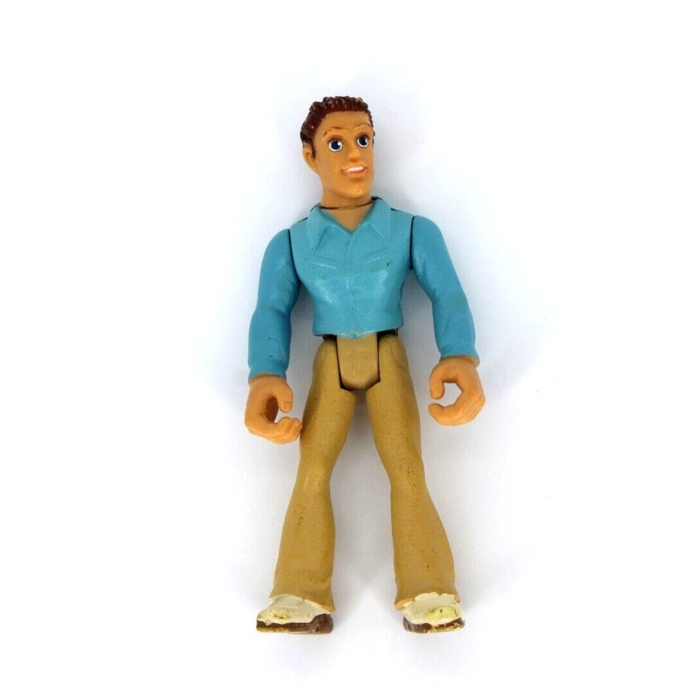 Vintage Fisher Price Loving Family Dad Man Action Figure Playable Toy Figurine